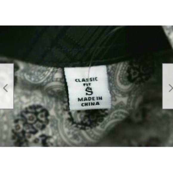 Robert Graham Alamosa NWT Men Dress Shirt Sz Small - Picture 4 of 8